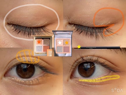 Venus Marble アイシャドウキャットシリーズ/Venus Marble/アイシャドウパレットを使ったクチコミ(3枚目)