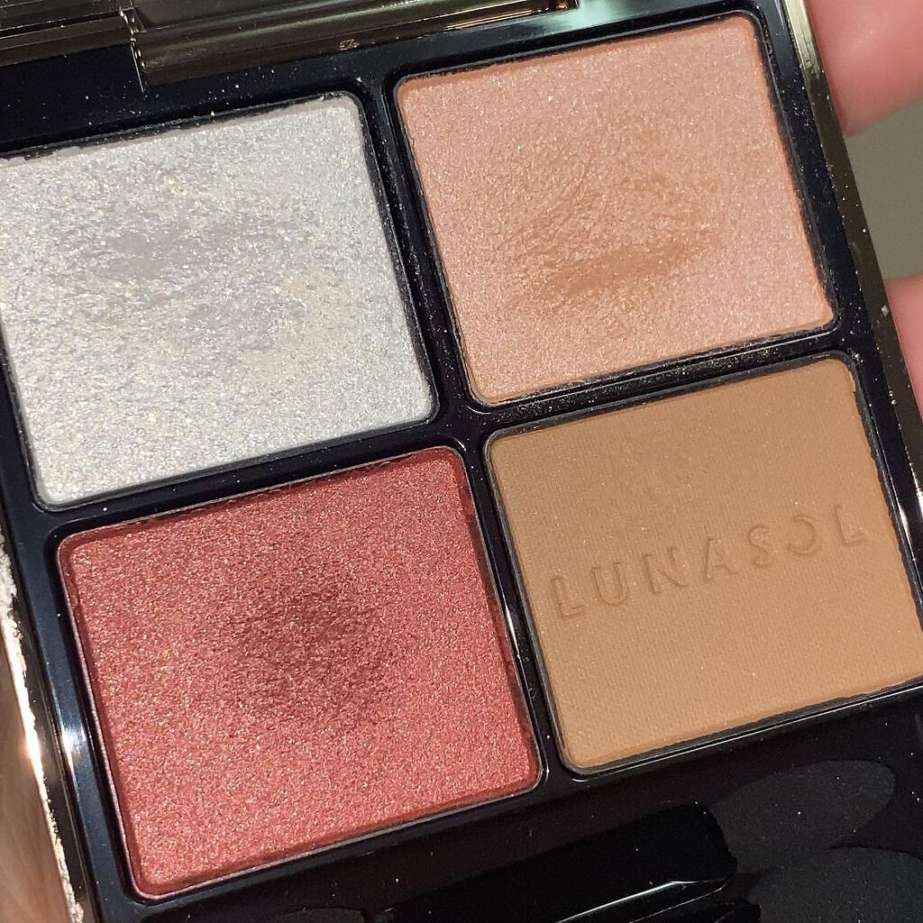 アイカラーレーション EX20 Lively Beat（限定発売）/LUNASOL/アイシャドウパレットを使ったクチコミ（3枚目）