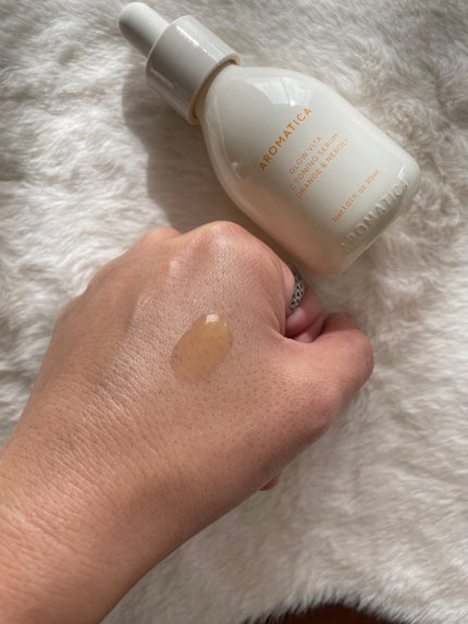 グロービタCトーニングセラム/AROMATICA/美容液を使ったクチコミ(2枚目)