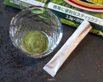 kaorico on LIPS 「.コエタスのモニターキャンペーンで「青汁K!NG(あおじるキ..」(4枚目)