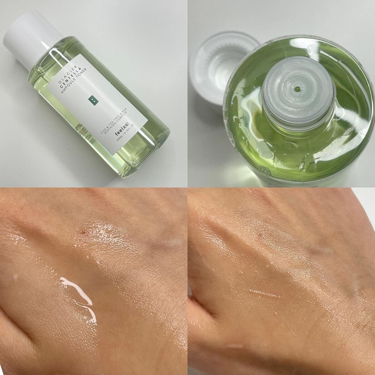 GLACIER CENTELLA SERUM /feelxo/美容液を使ったクチコミ(3枚目)