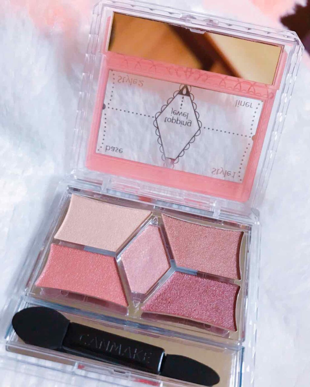 【旧品】パーフェクトスタイリストアイズ/キャンメイク/アイシャドウパレットを使ったクチコミ（2枚目）