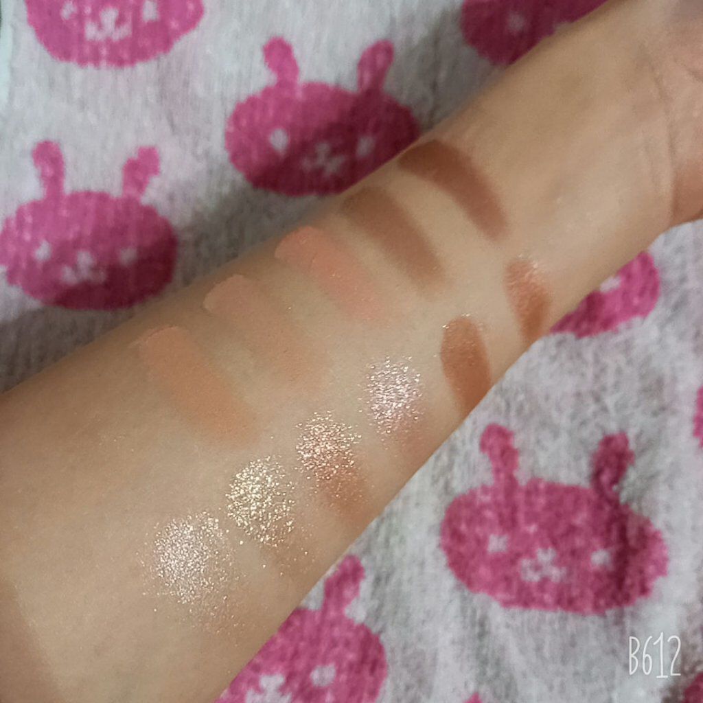 <Mickey&Minnie> Holiday Edition Gift Box/VAVI MELLO/アイシャドウパレットを使ったクチコミ(5枚目)