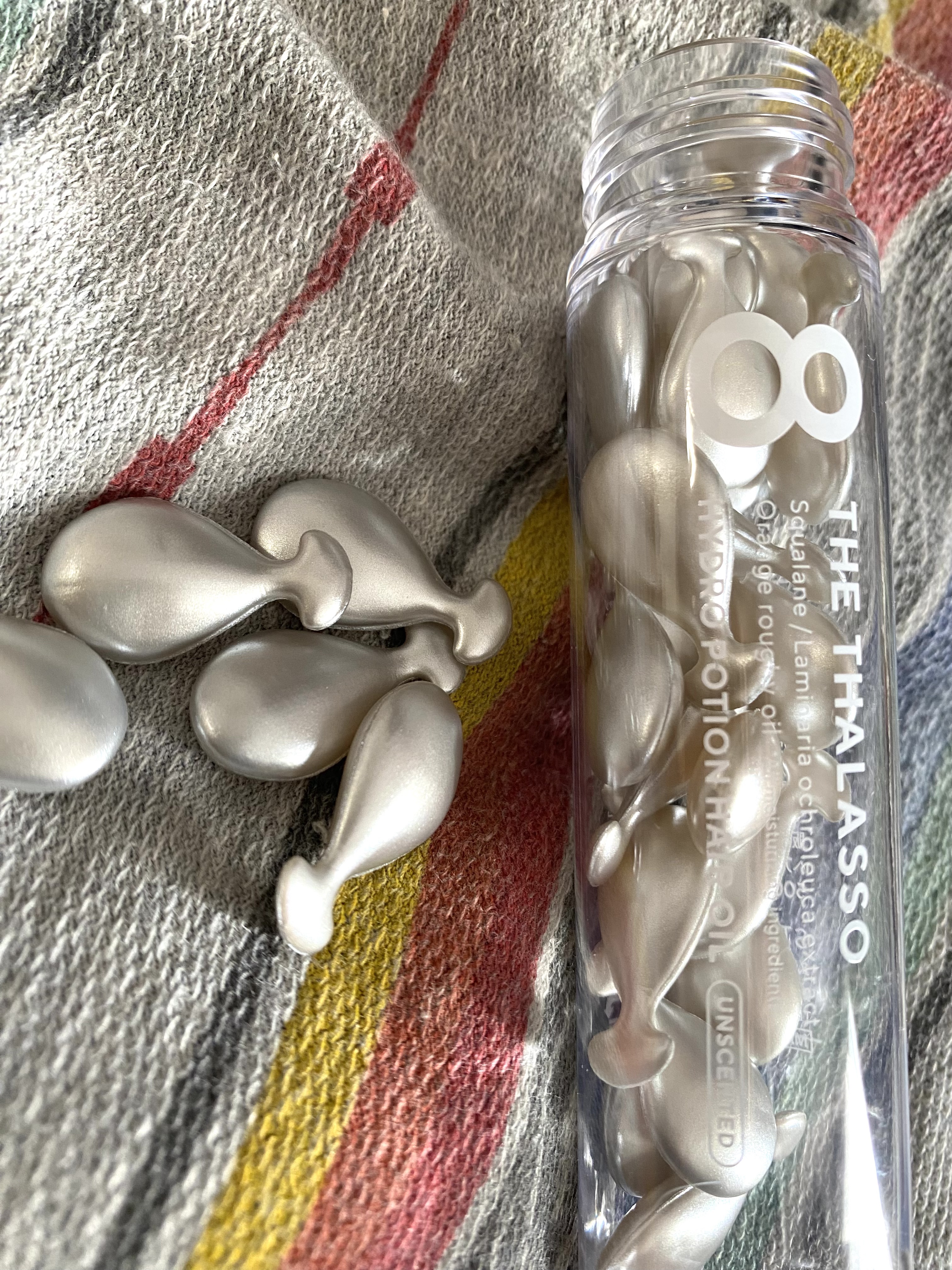 ハイドロポーション 美容液ヘアオイル（無香料）/エイトザタラソ/ヘアオイルを使ったクチコミ（1枚目）