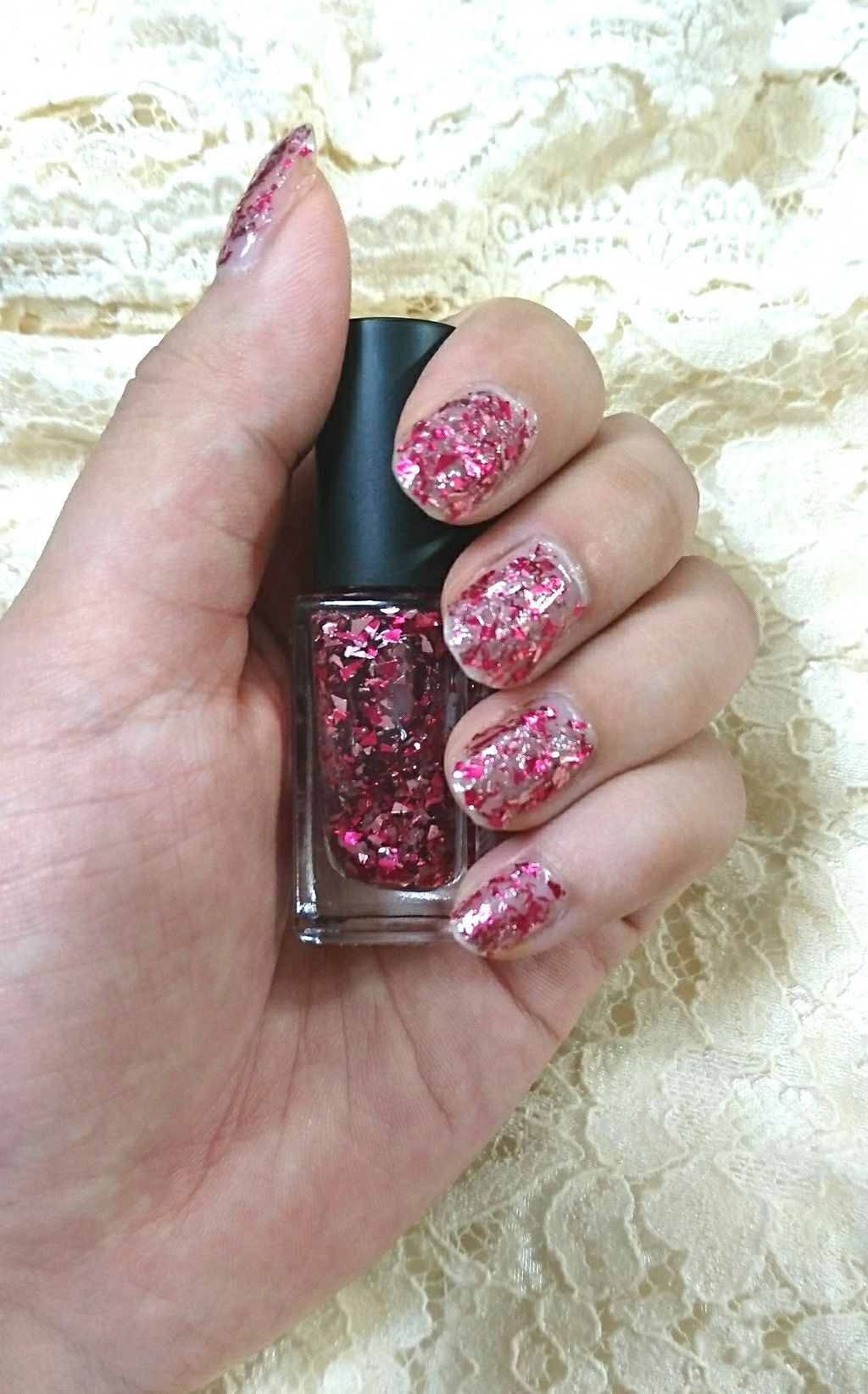 ネイルホリック パーティーフレーク/ネイルホリック/マニキュアを使ったクチコミ(1枚目)