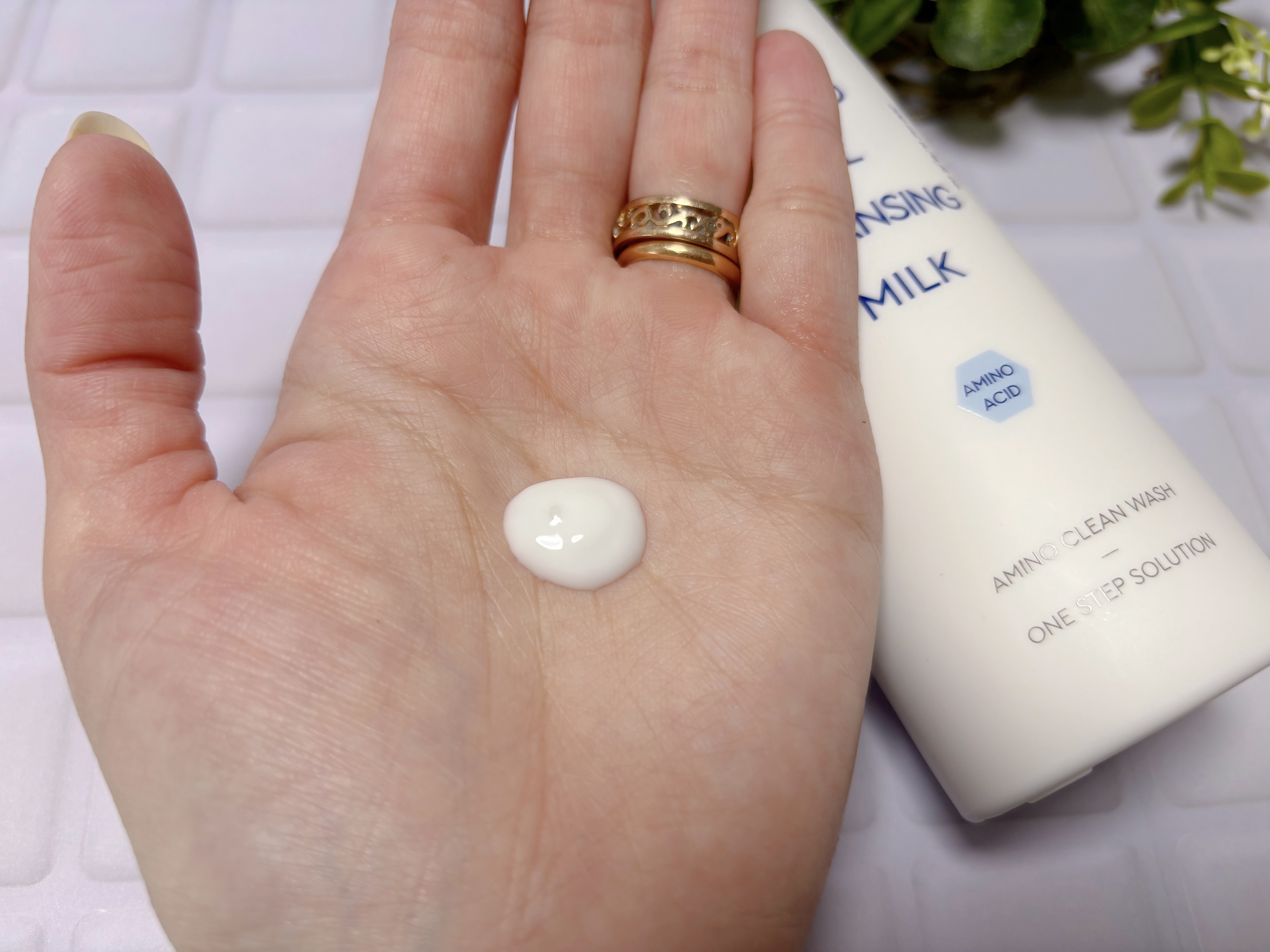 ハイアミノオール クレンジングミルク 200ml/DEWYTREE/ミルククレンジングを使ったクチコミ（3枚目）