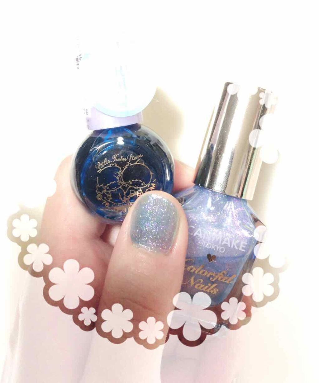 カラフルネイルズ/キャンメイク/マニキュアを使ったクチコミ（1枚目）