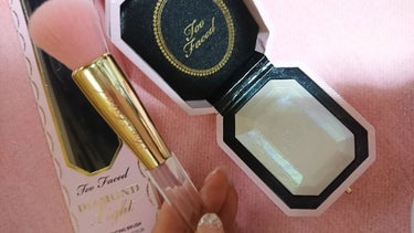 ダイヤモンドライト マルチユース ハイライター/Too Faced/パウダーハイライトを使ったクチコミ（2枚目）