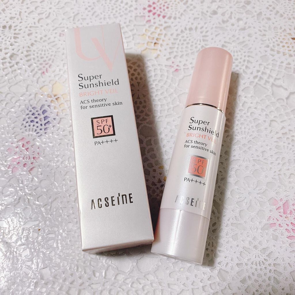 スーパーサンシールド ブライトヴェール/ACSEINE/化粧下地を使ったクチコミ（1枚目）