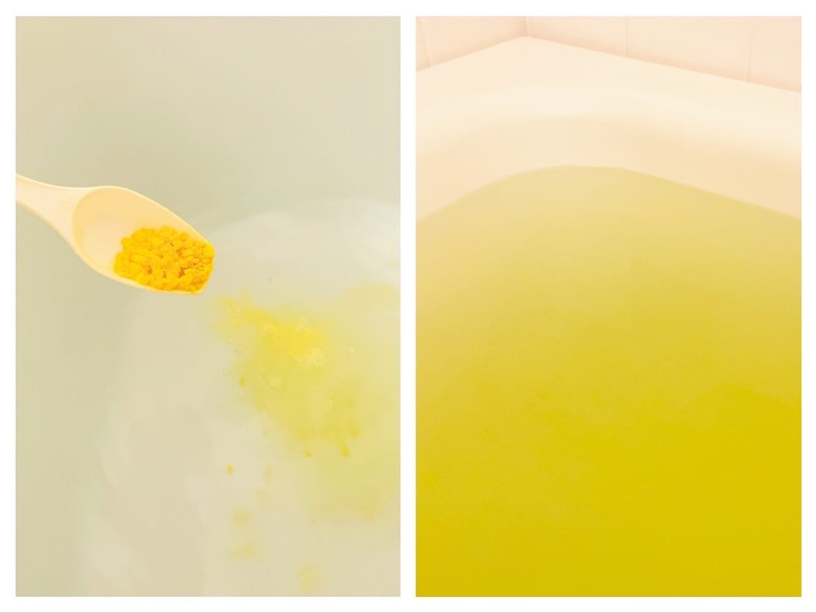 薬用オイルinバスソルト ビタミンC誘導体 /Medi5C/ボディグッズを使ったクチコミ(3枚目)