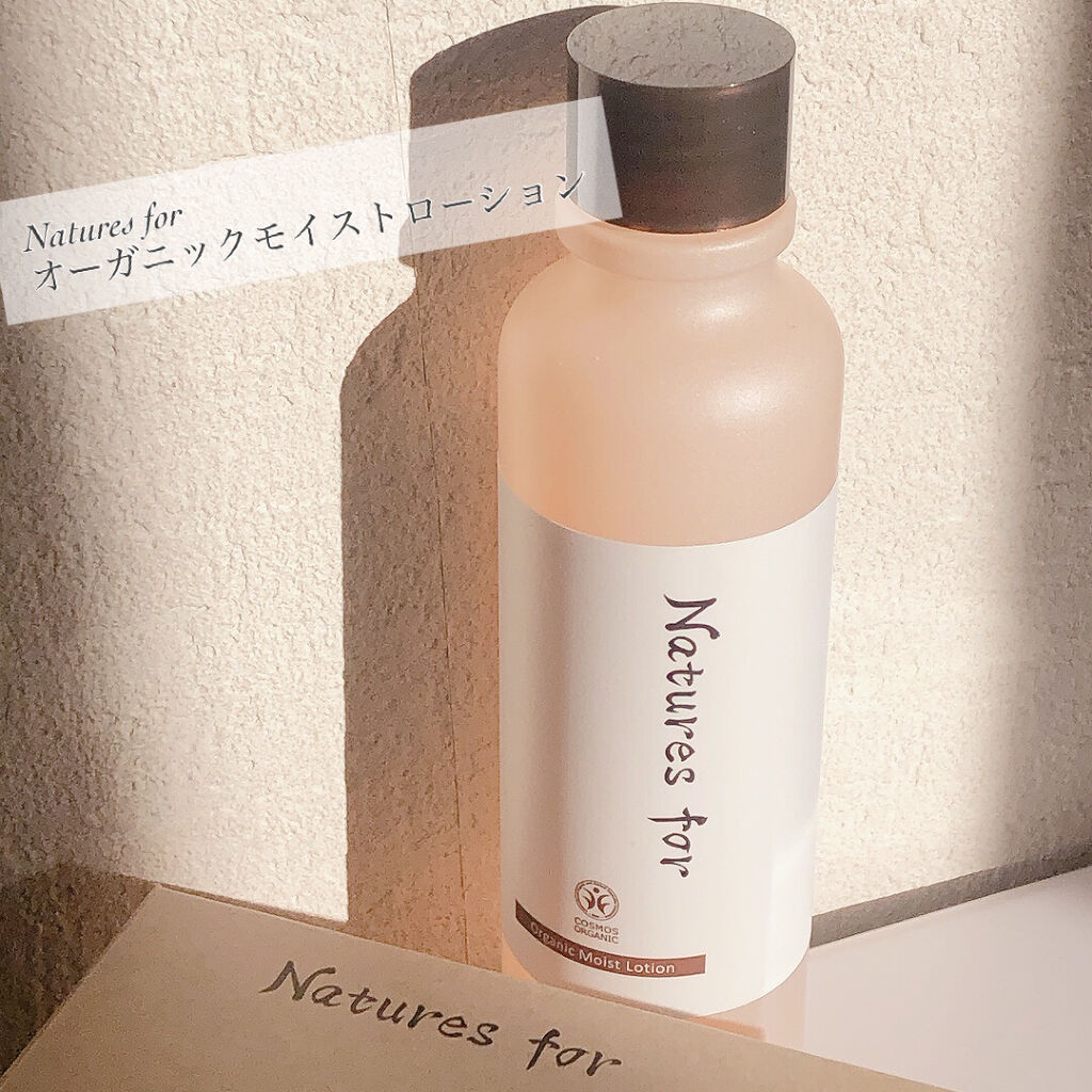 オーガニックモイストローション/Natures for/化粧水を使ったクチコミ（2枚目）