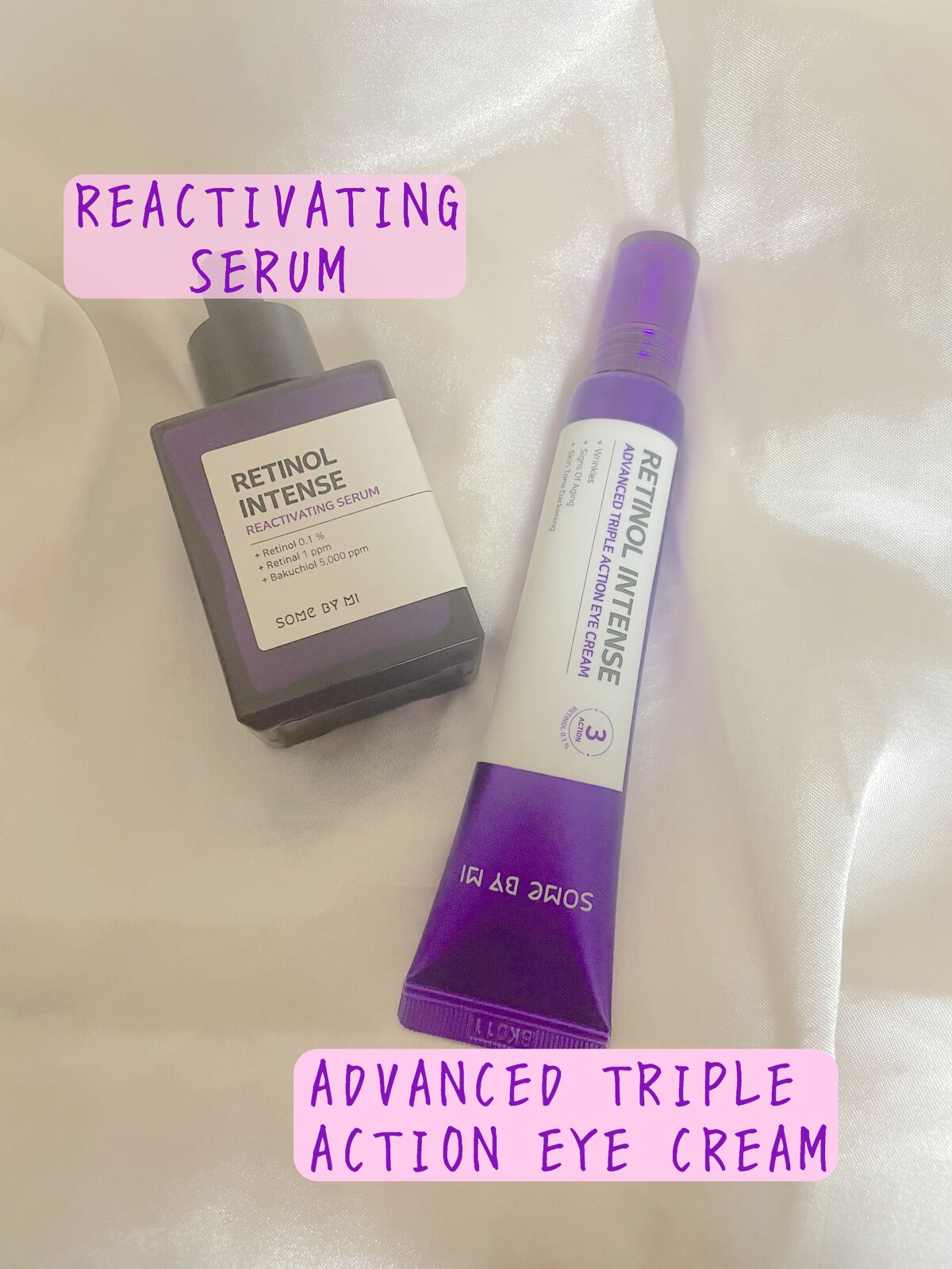 レチノールインテンシブ アドバンスドトリプルアクションアイクリーム/SOME BY MI/アイケア・アイクリームを使ったクチコミ(1枚目)