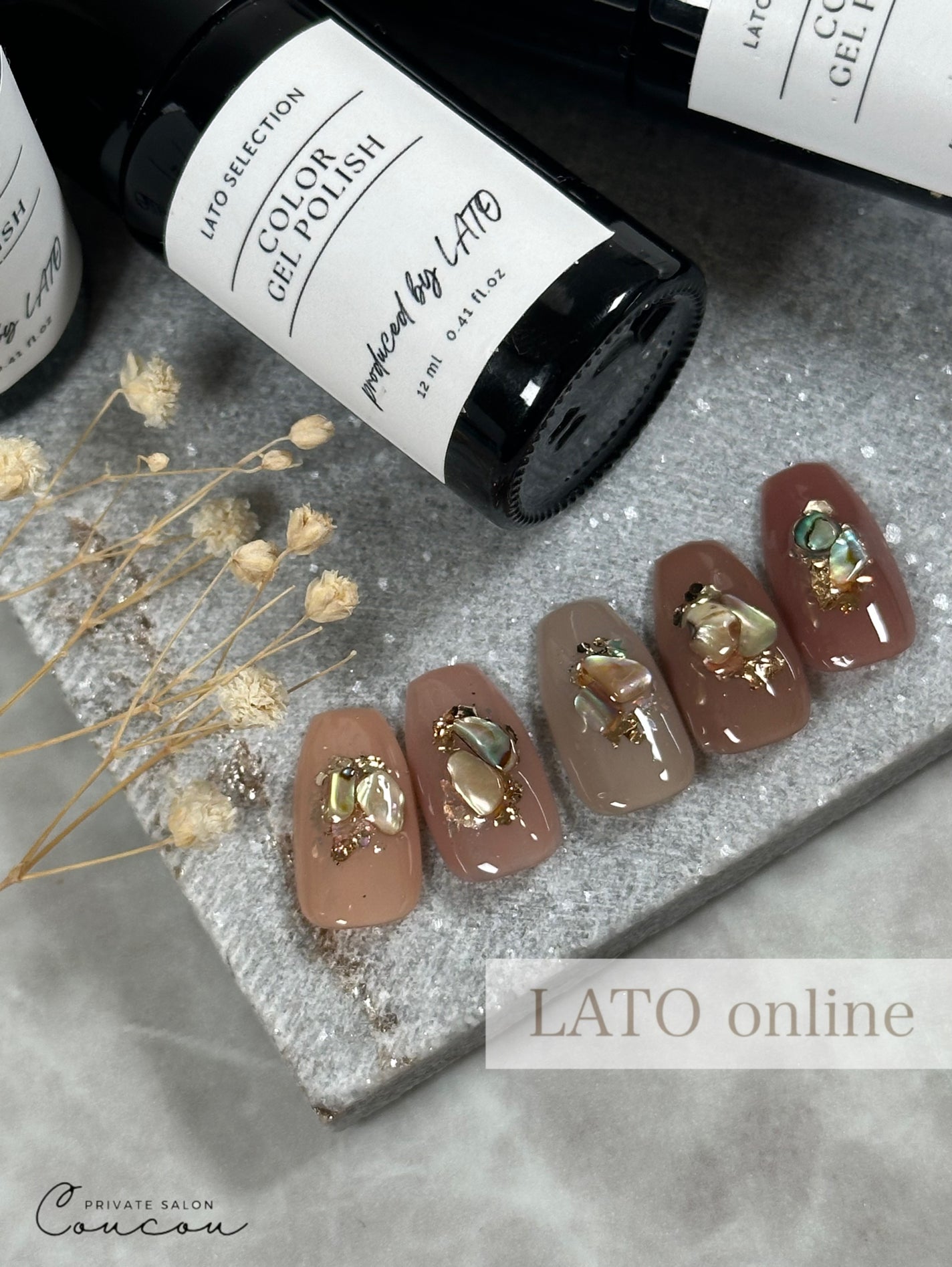 🐒ズボラママみっちゃんの高見えネイル💅 on LIPS 「←他にもたくさん投稿してます@lato_online__さんの..」(1枚目)