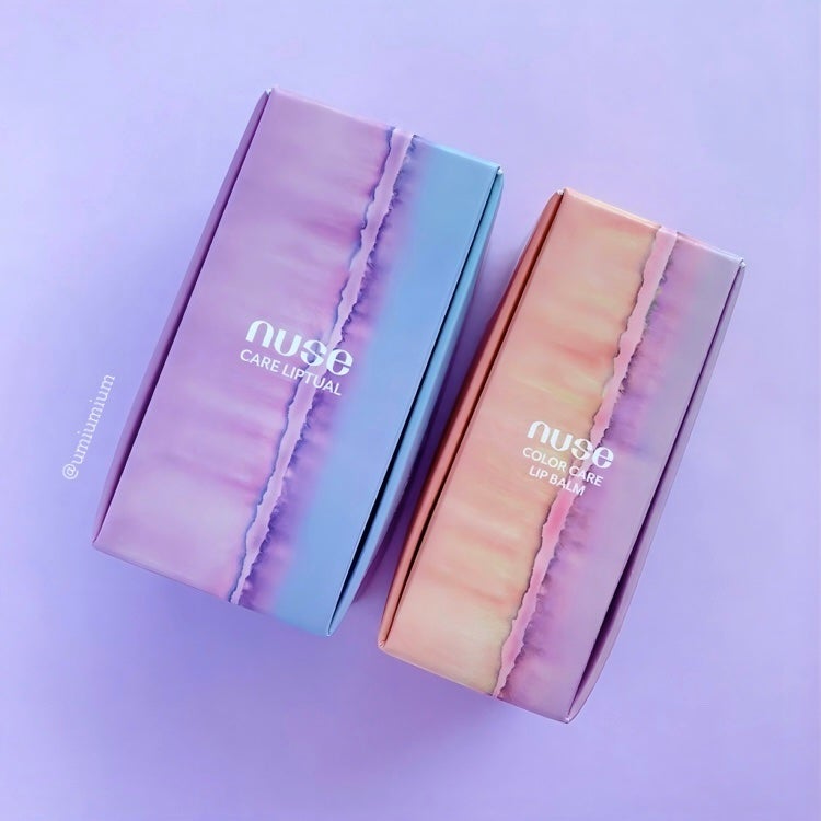 ケアリップチュアル/nuse/口紅を使ったクチコミ(8枚目)