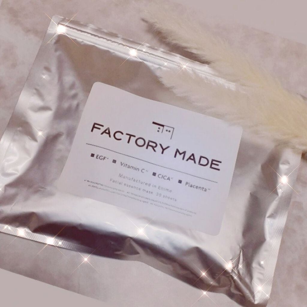 FACTORY MADE THE MASK/FACTORY MADE/その他スキンケアグッズを使ったクチコミ(1枚目)