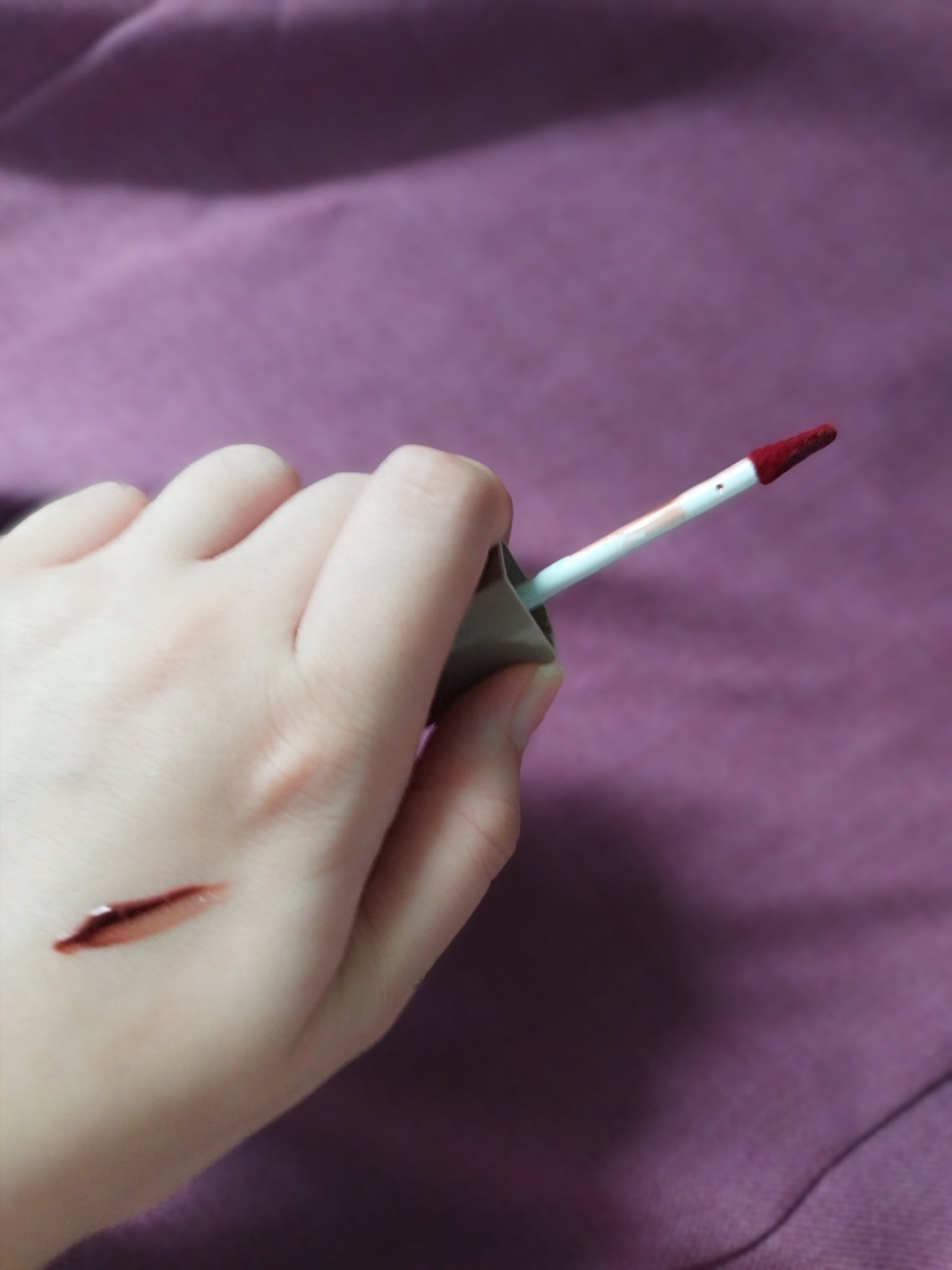 リップアーマーⅩ/KiSS/口紅を使ったクチコミ(4枚目)