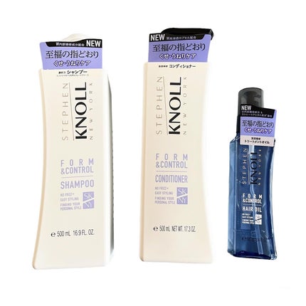 フォルムコントロール シャンプー/コンディショナー/スティーブンノル ニューヨーク/市販シャンプーを使ったクチコミ(1枚目)
