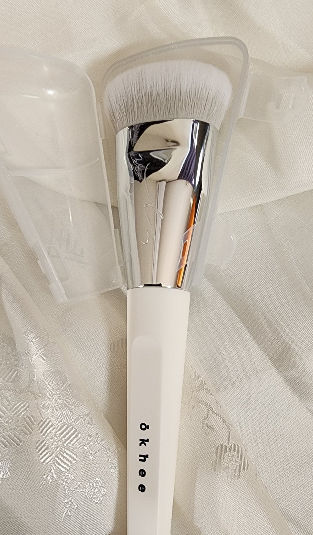 okhee 白玉ファンデーションブラシ/SOOA DOR/メイクブラシを使ったクチコミ(2枚目)