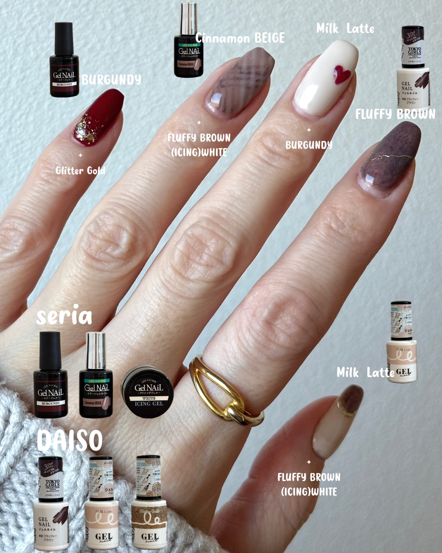 ネイルステッカー/DAISO/ネイルチップ・パーツを使ったクチコミ(2枚目)