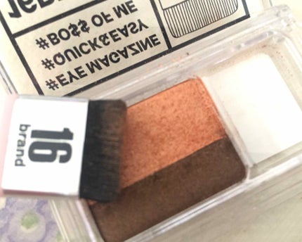 16 EYE MAGAZINE/16BRAND/アイシャドウパレットを使ったクチコミ(2枚目)