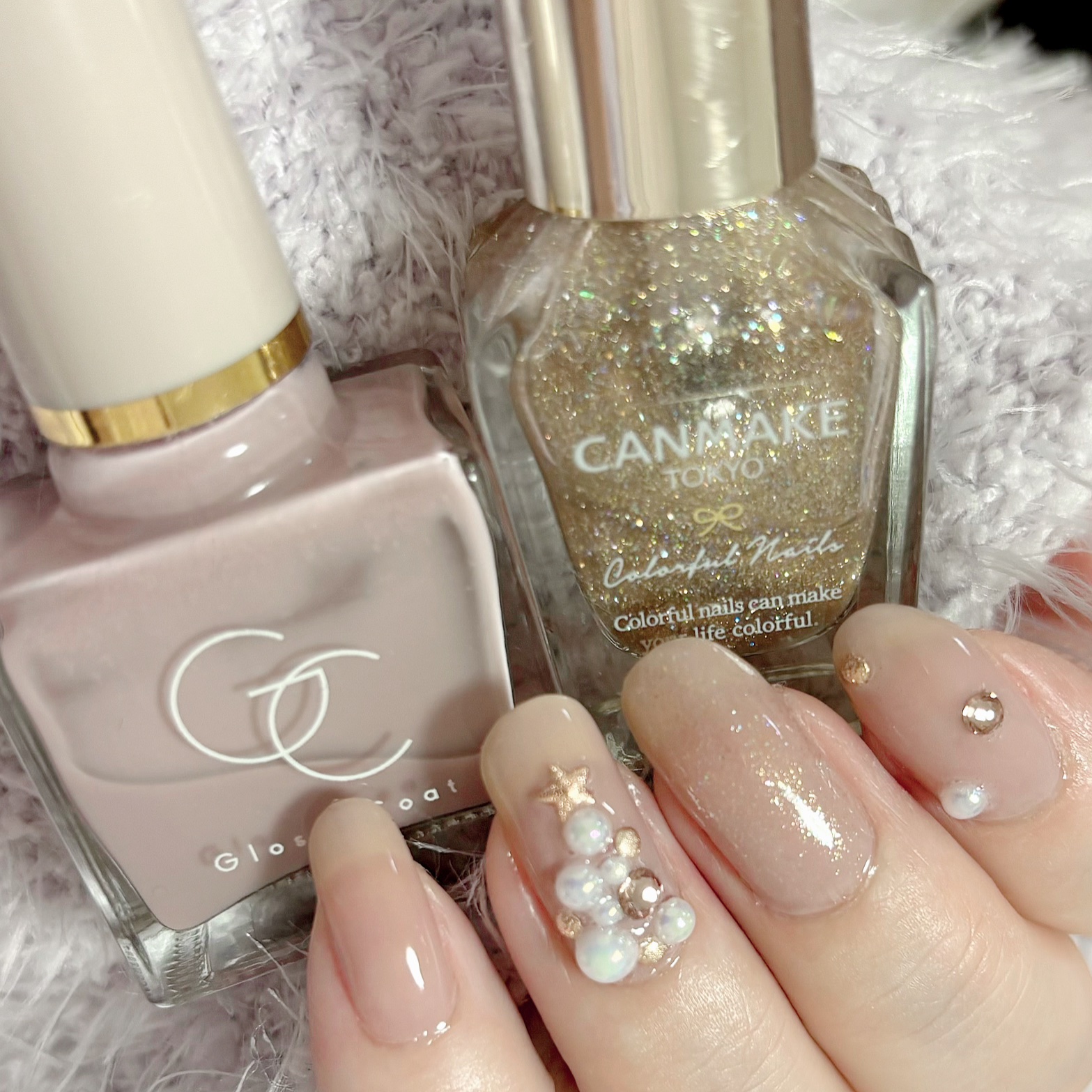 グロッシーコート/スキューズミー/オールインワンネイルを使ったクチコミ（1枚目）