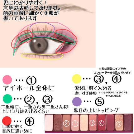 プレイカラー アイシャドウ ワインパーティー【生産終了】/ETUDE/アイシャドウパレットを使ったクチコミ(3枚目)