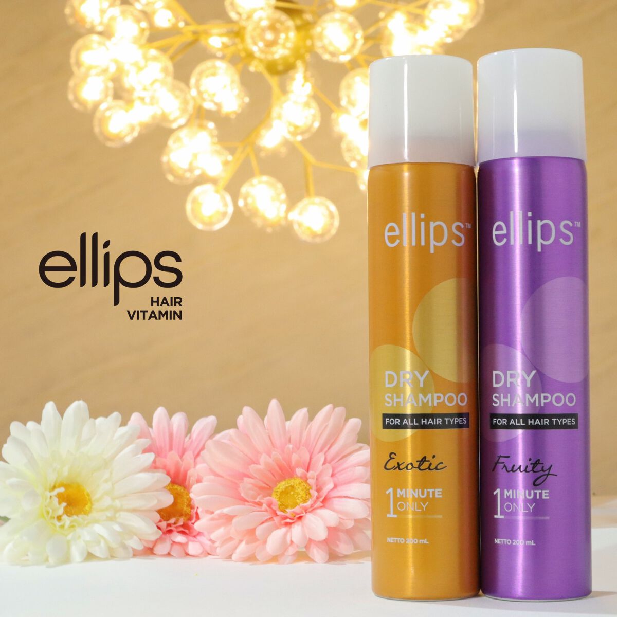 ドライシャンプー【フルーティー】/ellips/ドライシャンプーを使ったクチコミ（1枚目）