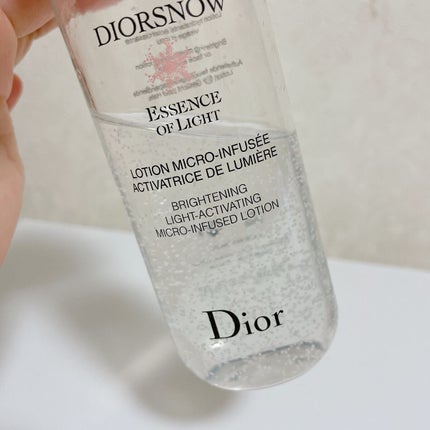 スノー ライト エッセンス ローション (薬用化粧水) (医薬部外品)/Dior/化粧水を使ったクチコミ(3枚目)