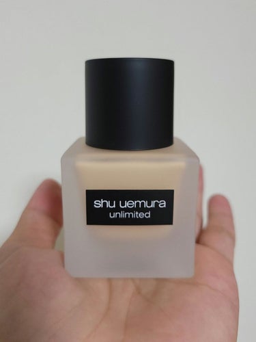 アンリミテッド ラスティング フルイド/shu uemura/リキッドファンデーションを使ったクチコミ（2枚目）