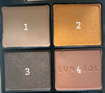 アイカラーレーション/LUNASOL/アイシャドウパレットを使ったクチコミ(2枚目)