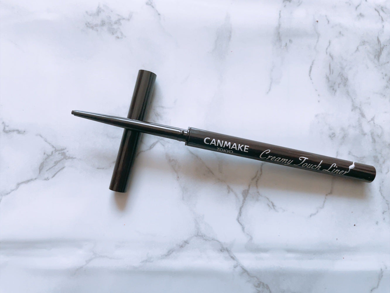 クリーミータッチライナー/キャンメイク/ジェルアイライナーを使ったクチコミ(3枚目)