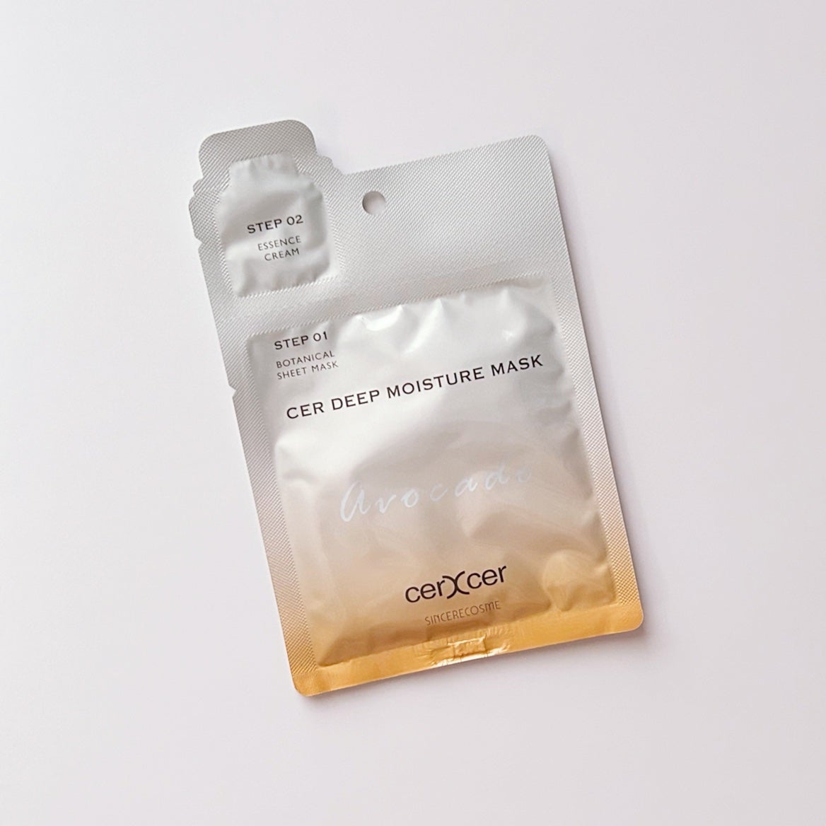 ディープモイスチャー マスク (ケアクリーム付き)/cerXcer/シートマスク・パックを使ったクチコミ(7枚目)