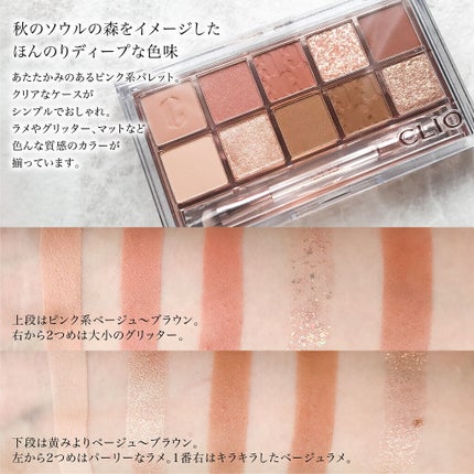 プロ アイ パレット/CLIO/アイシャドウパレットを使ったクチコミ(2枚目)