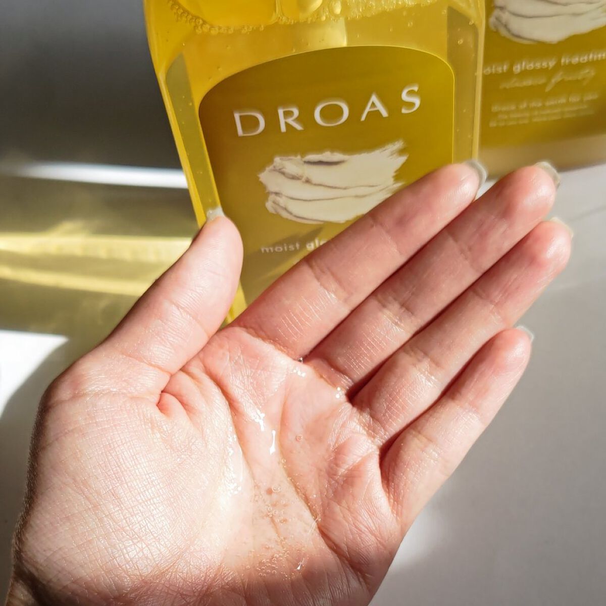 モイストグロッシーシャンプー/トリートメント/DROAS/市販シャンプーを使ったクチコミ（3枚目）