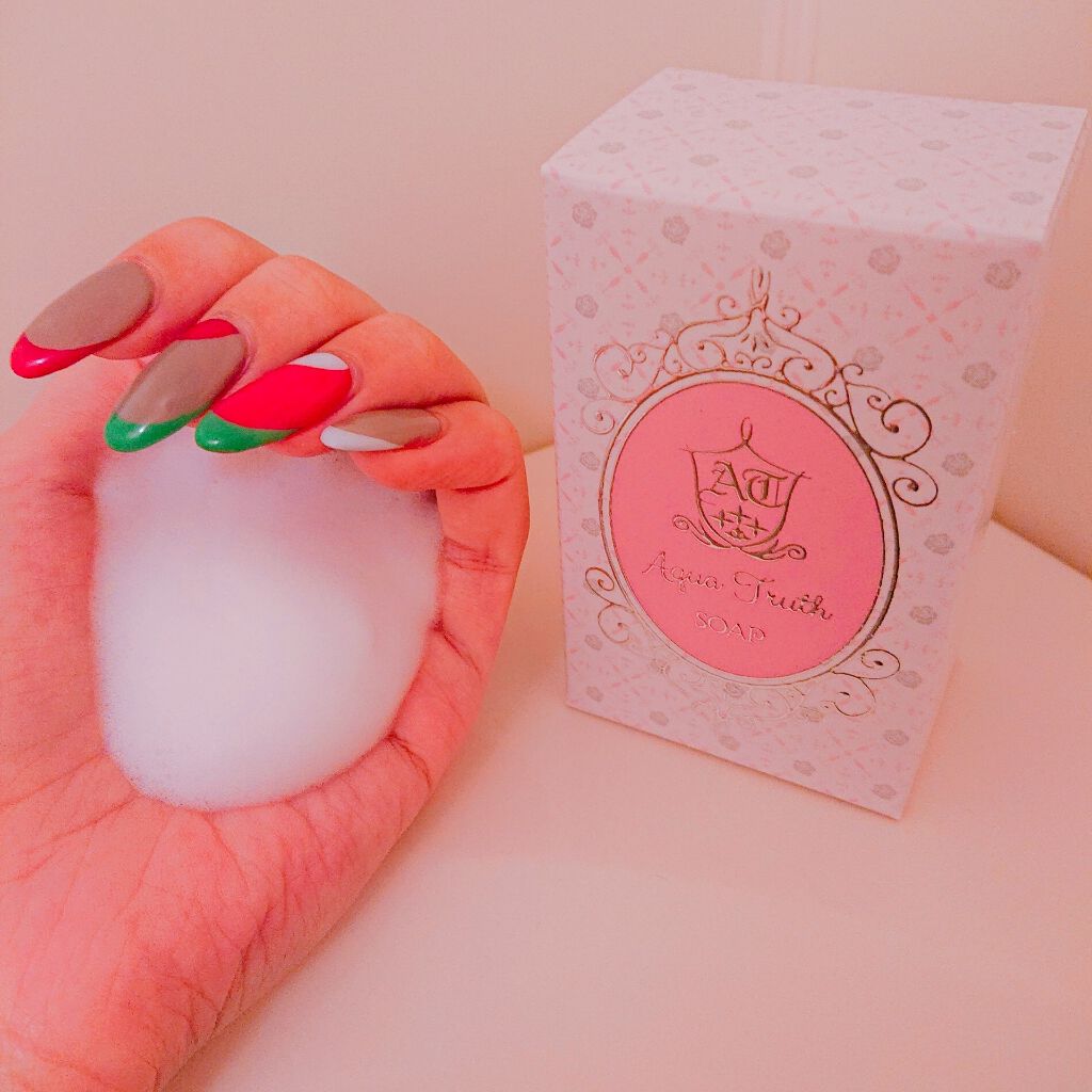 薔薇はちみつ石鹸/麗凍化粧品/洗顔石鹸を使ったクチコミ(1枚目)