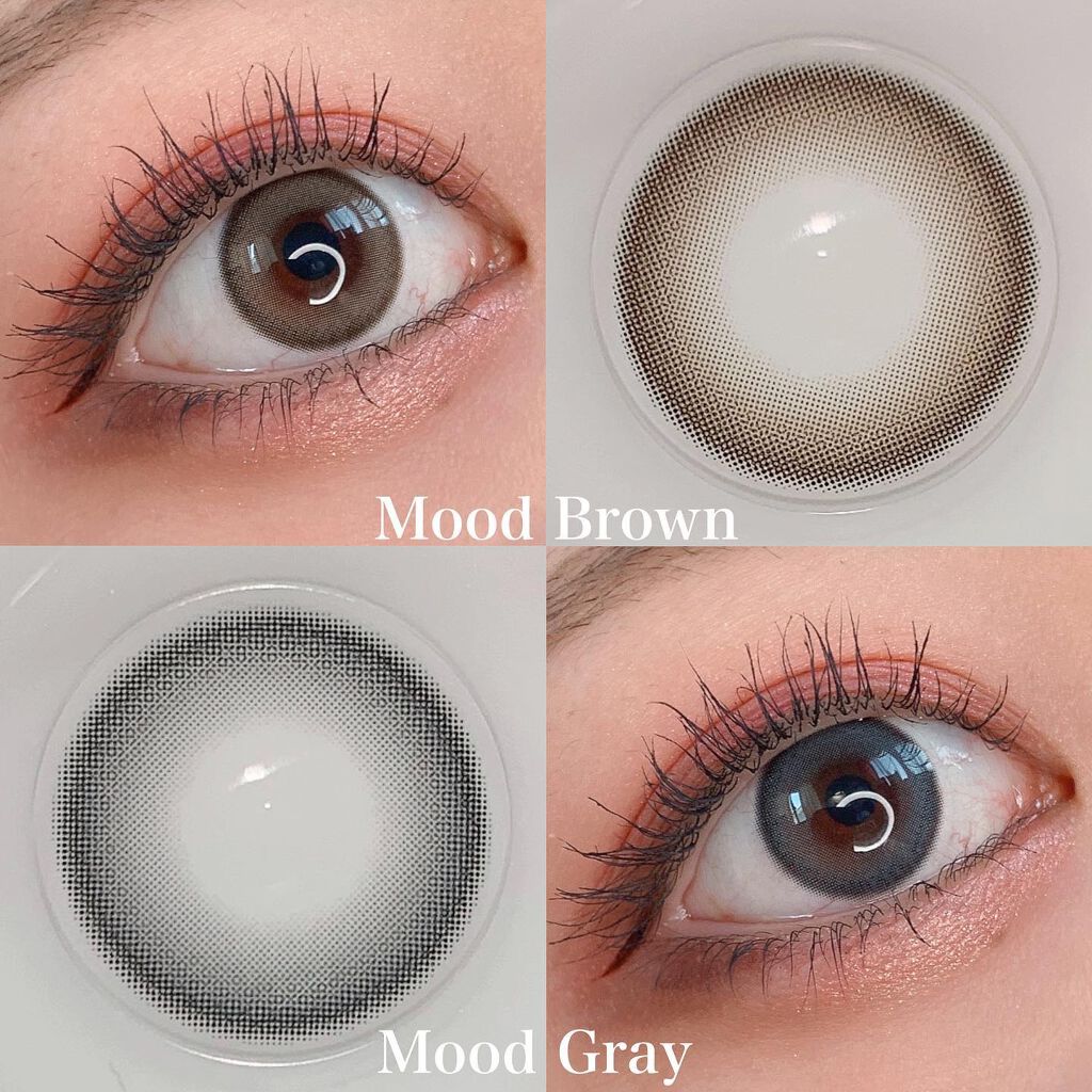 Moodnight 1Month/OLENS/カラーコンタクトレンズを使ったクチコミ(2枚目)