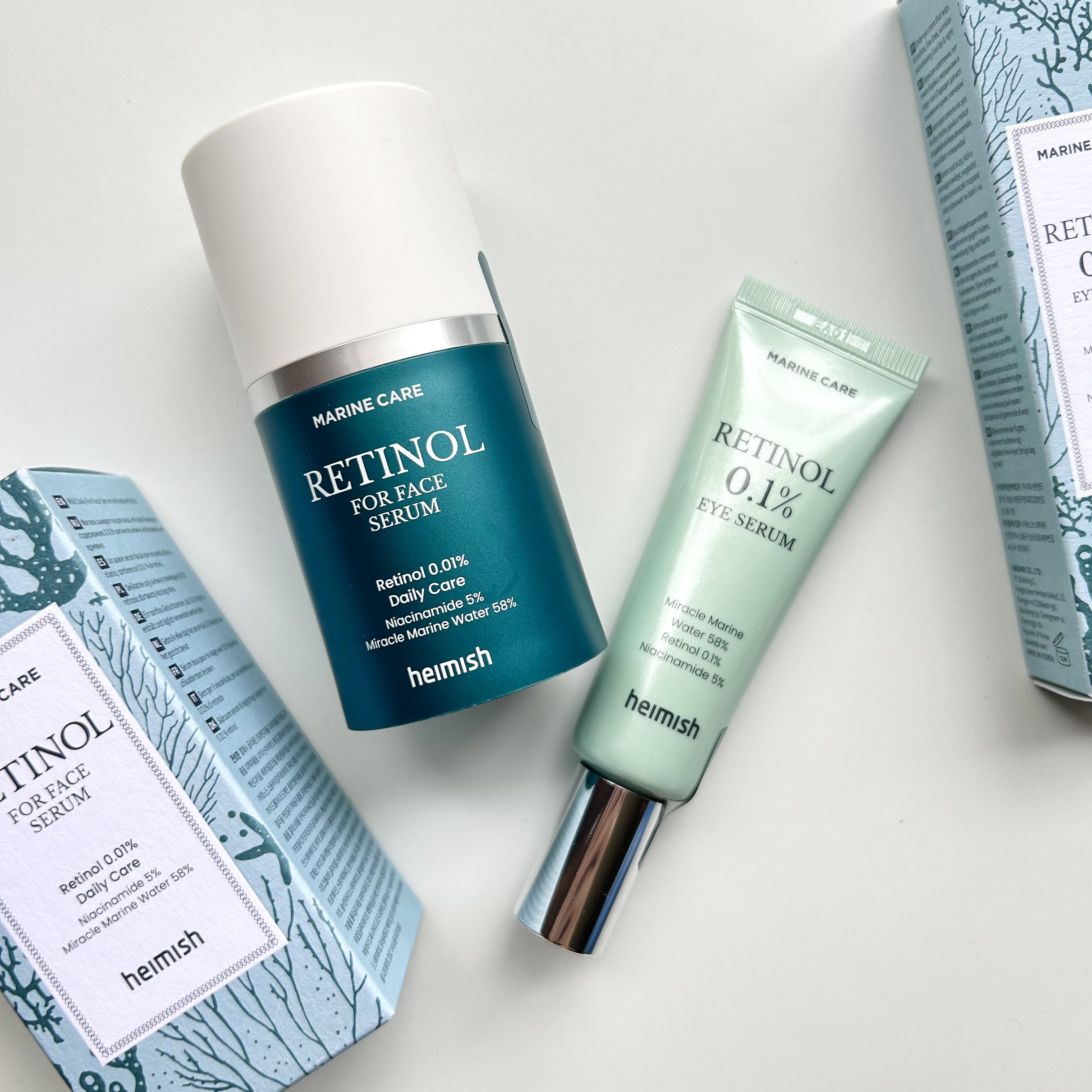 マリンケア レチノールアイセラム/heimish/アイケア・アイクリームを使ったクチコミ（2枚目）