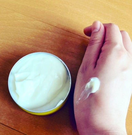 スチームクリーム ハッカ&アロエ レモン/STEAMCREAM/ボディクリームを使ったクチコミ(2枚目)