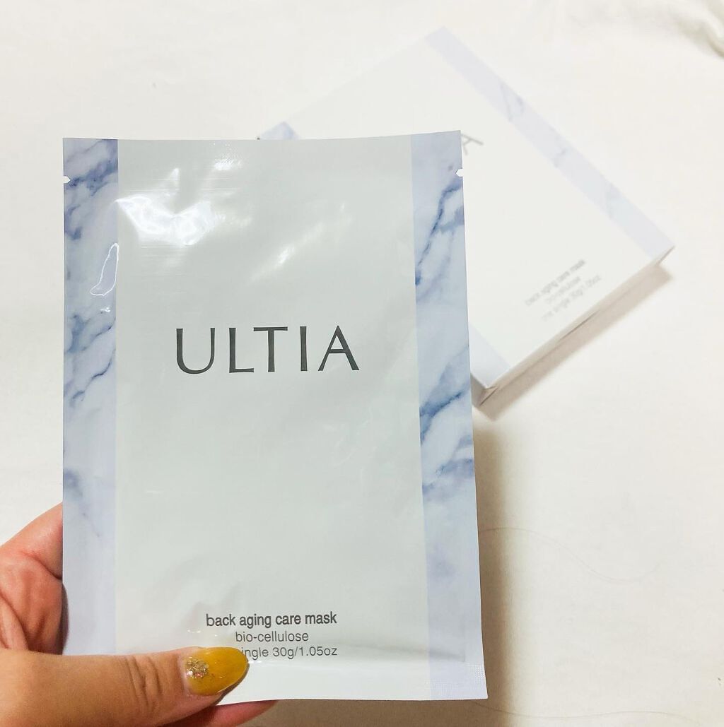 back aging care mask/ULTIA/シートマスク・パックを使ったクチコミ(2枚目)