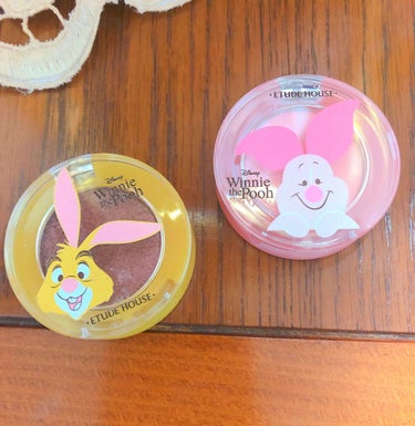 【ETUDE HOUSE ルックアット マイアイ】
🐽PK014 友達思い
🐰BR430 グレート！ラビット

ETUDE HOUSE公式で半額になってたので購入しました😳

ピンク🐽の方はマットタイプ