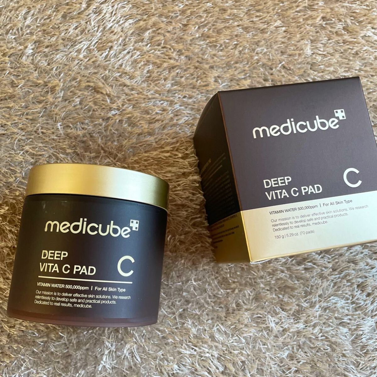 ディープビタCパッド/MEDICUBE/トナーパッドを使ったクチコミ（1枚目）