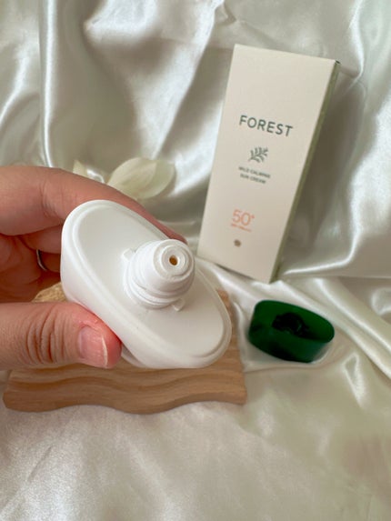 フォレスト マイルドカーミングサンクリーム/FoRest by Greenfinger/日焼け止めクリームを使ったクチコミ(2枚目)