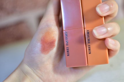 リップスティックデュオ ニュアンスカラー/KIREI FACTORY/口紅を使ったクチコミ(3枚目)