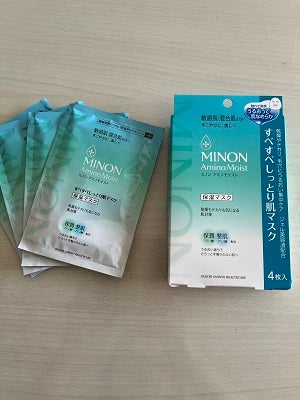 ミノン アミノモイスト すべすべしっとり肌マスク/ミノン/シートマスク・パックを使ったクチコミ(1枚目)