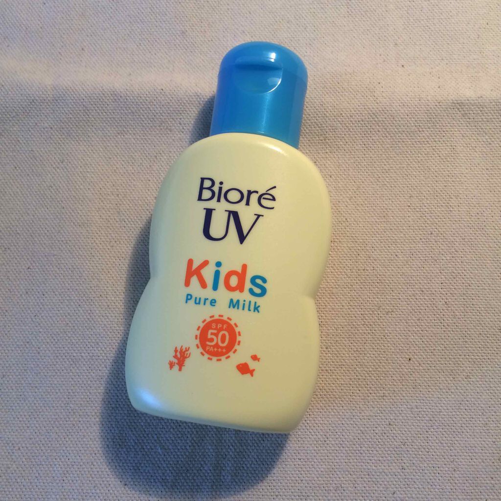 ビオレUV キッズピュアミルク/ビオレ/日焼け止めミルクを使ったクチコミ(1枚目)