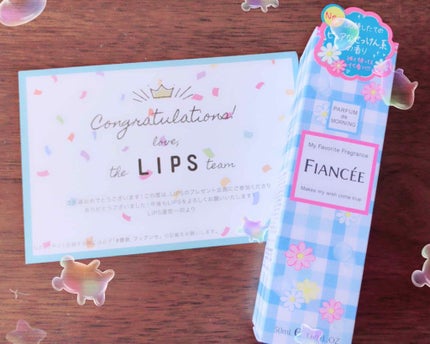 ボディミスト はじまりの朝の香り/フィアンセ/香水(レディース)を使ったクチコミ(2枚目)