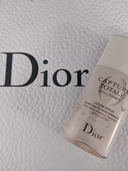 カプチュール トータル セル ENGY ローション/Dior/化粧水を使ったクチコミ(1枚目)