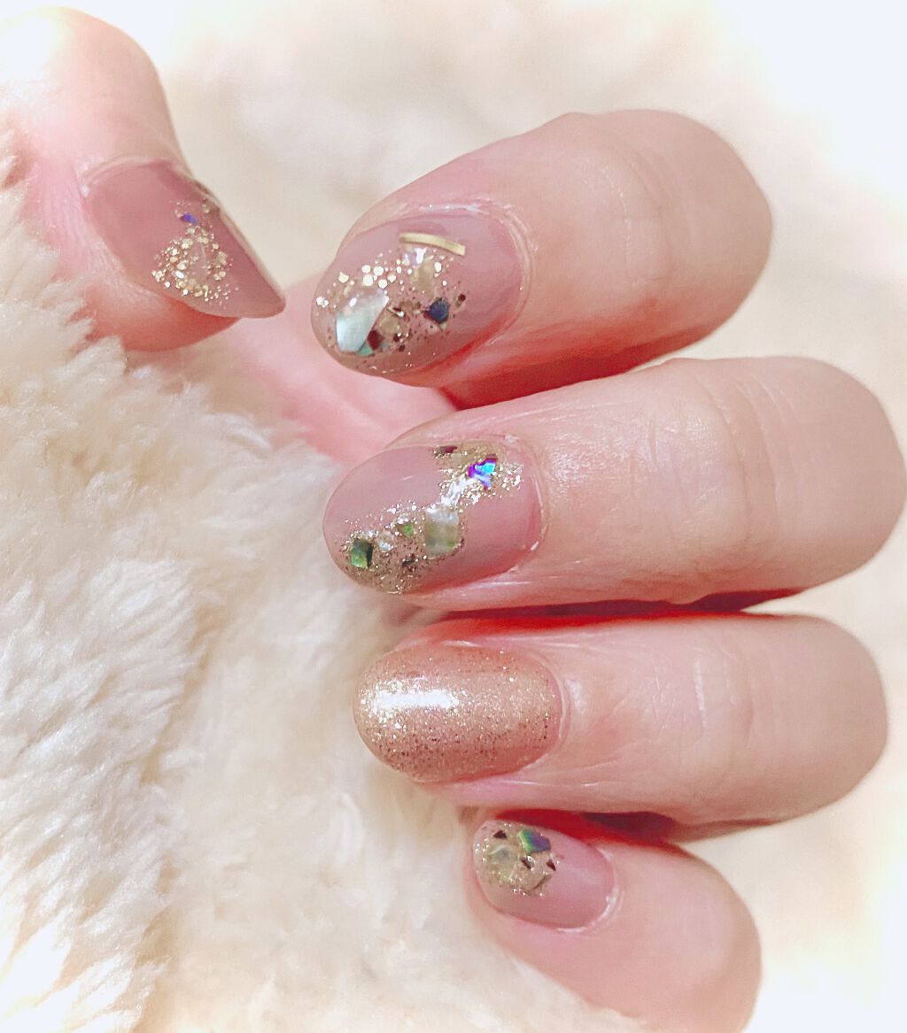 ジェルネイル(ライト対応)/セリア/ジェルネイルを使ったクチコミ(1枚目)