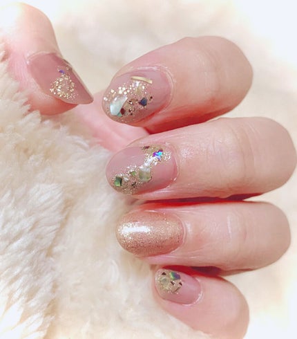 ジェルネイル(ライト対応)/セリア/ジェルネイルを使ったクチコミ(1枚目)