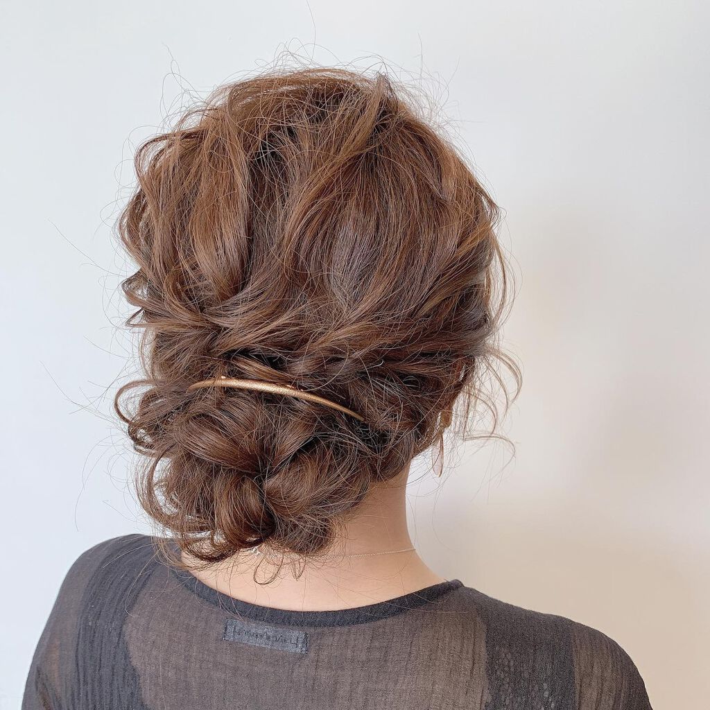 hibiai on LIPS 「.結婚式予定の方が徐々に増えてきました👏💕参列の方のヘアセッ..」(7枚目)